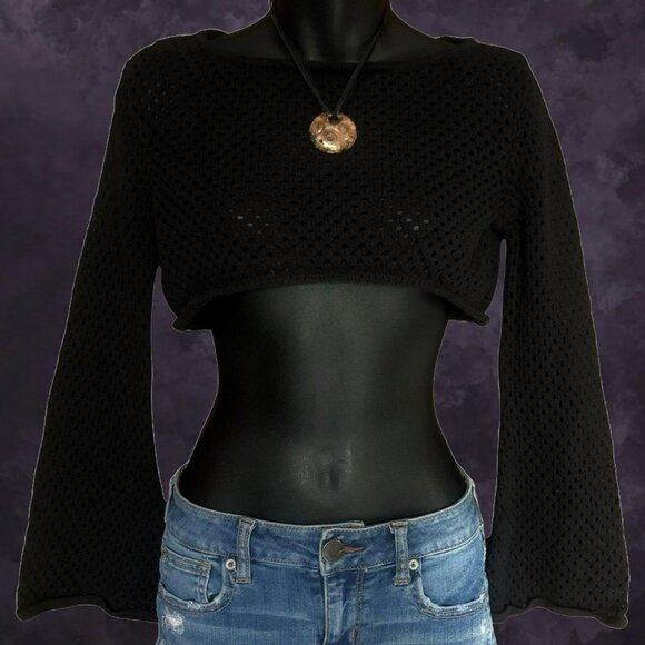 Forever 21 Black Bolero - Picture 2 of 5